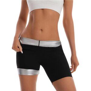 Sauna Shorts High Waist Corset Sweat Enhancing Thermo Shorts for Weight Loss